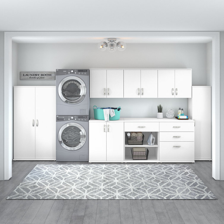 Bush Business Furniture Modular 136W Laundry Storage System W